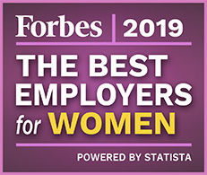 Forbes’ 2019 Best Employers for Women