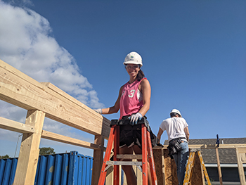 Bell & Corporate Employees Volunteer with Trinity Habitat for Humanity