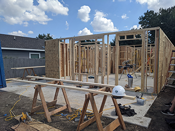 Bell & Corporate Employees Volunteer with Trinity Habitat for Humanity